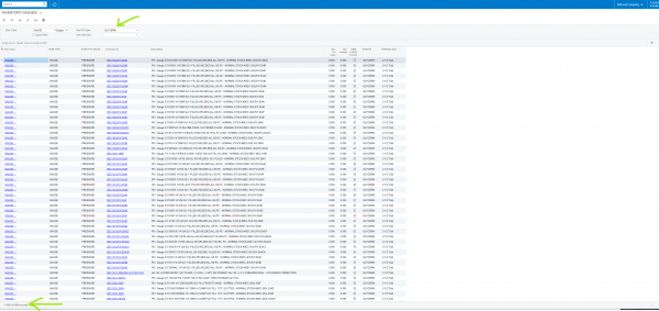 Fill Parameter Choosen