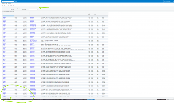 Cleared Fill Parameter